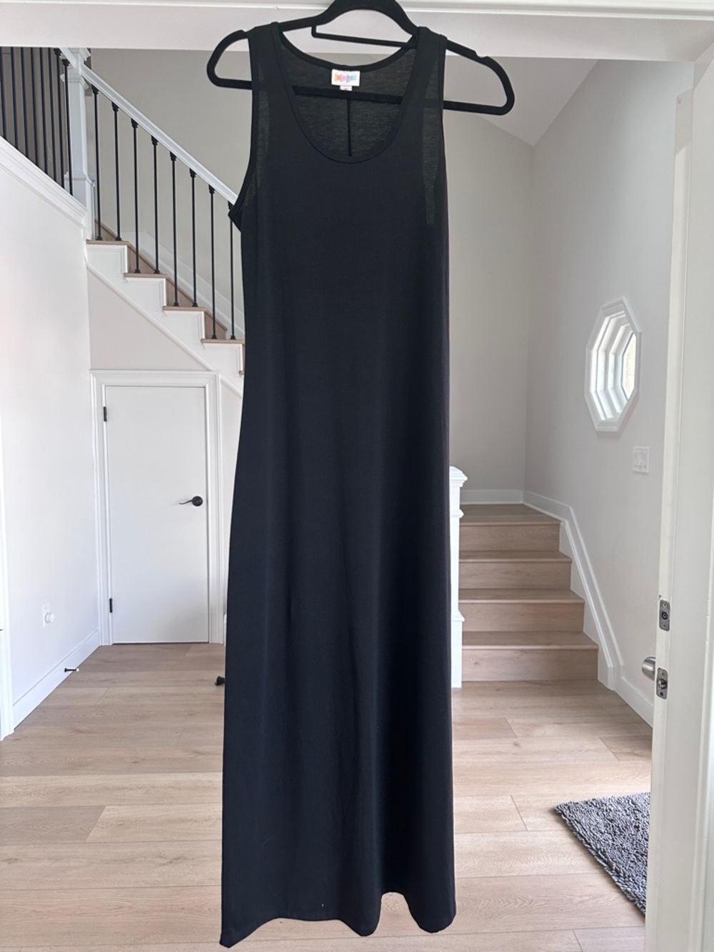 LuLaRoe Black Sleeveless Maxi Dress
